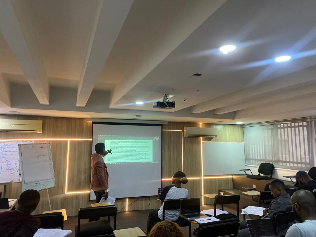 Training session with a bank partner